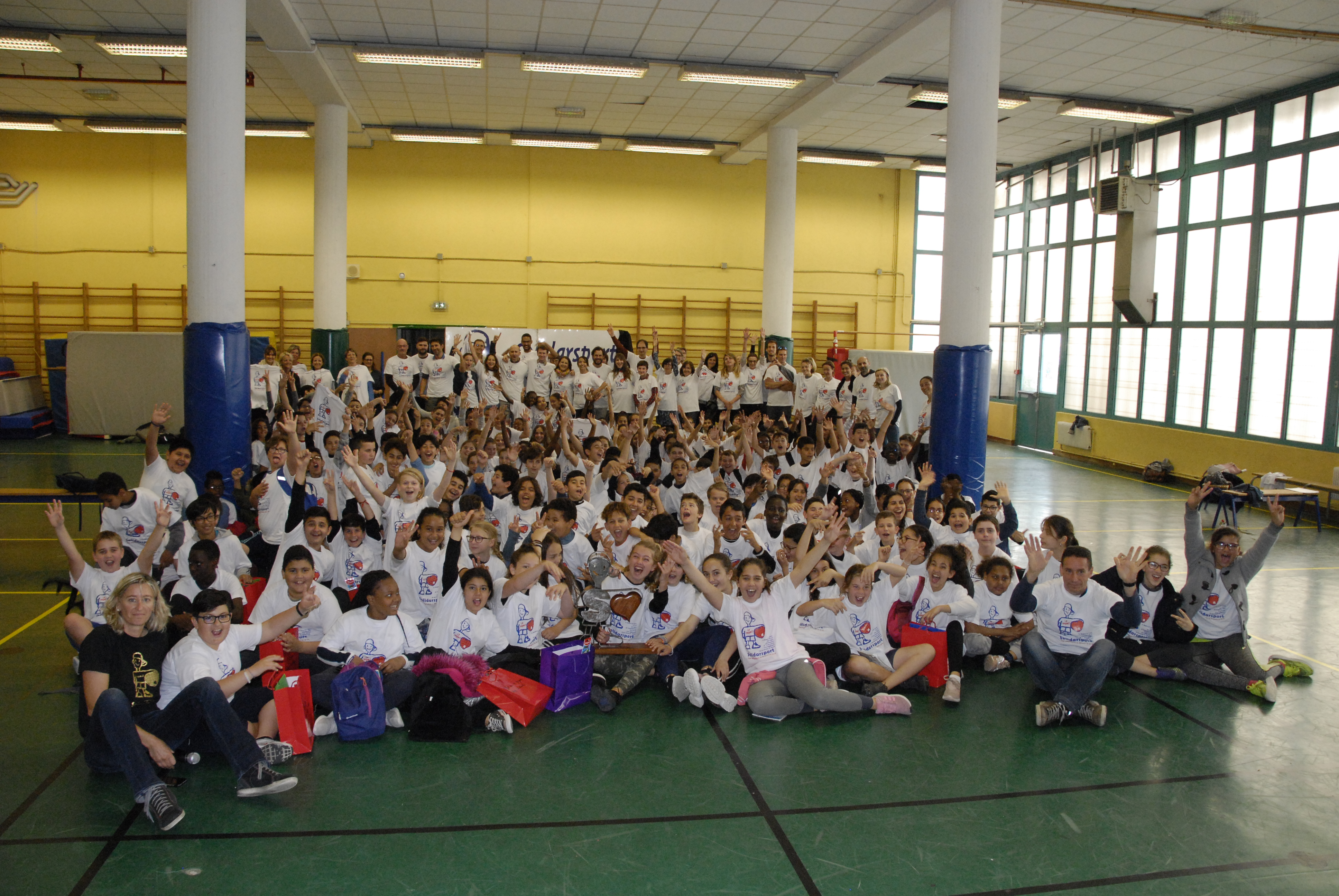 Une journée Solidarsport au Collège Mistral