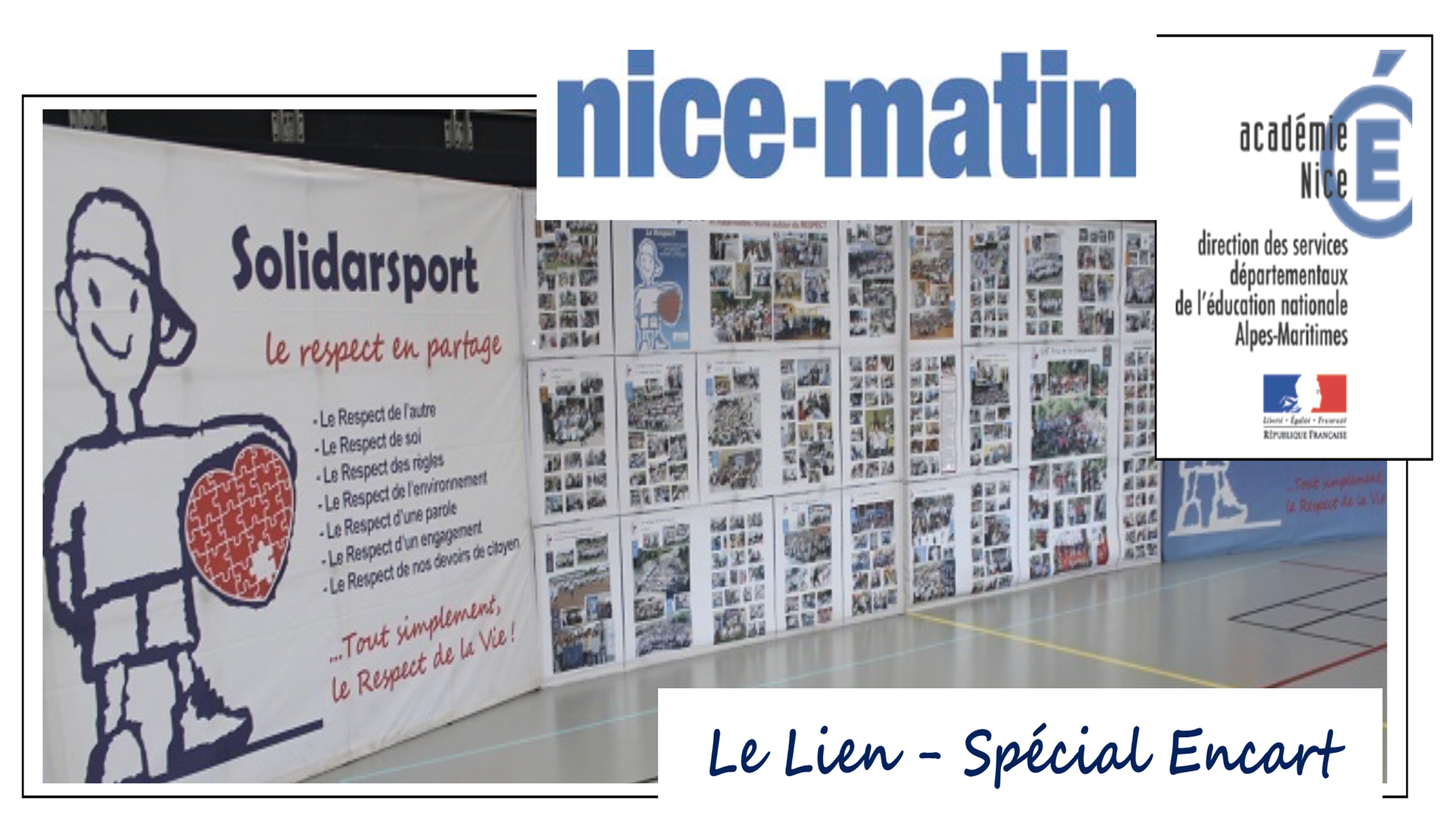 Un Encart Spécial dans Nice-Matin